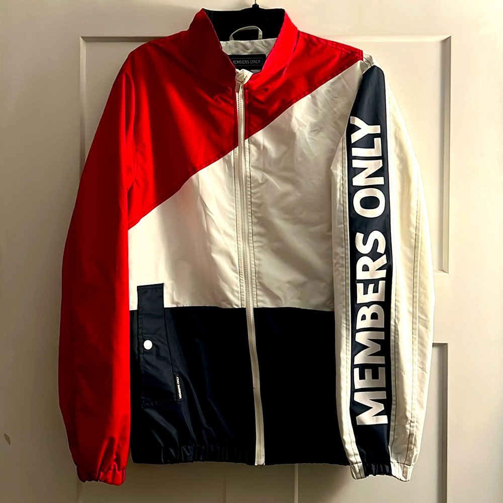 Men’s Members Only rain jacket size M